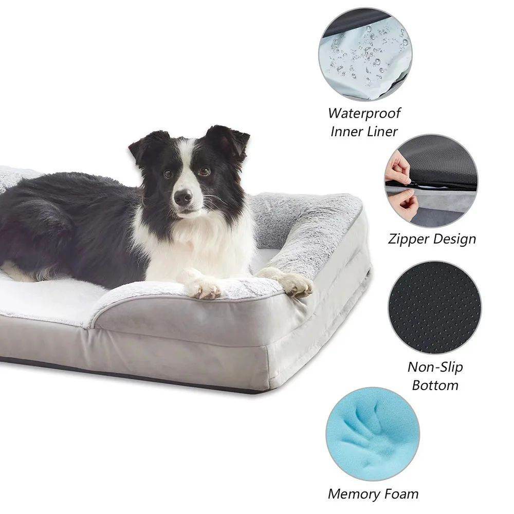 High Quality Dog Waterproof Bed For Medium Large Dogs Cats - Classy Collective