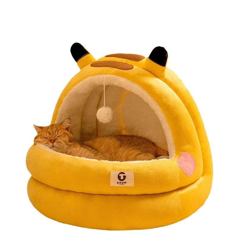 Cat Nest Four Seasons Universal Winter Warm Closed - Classy Collective