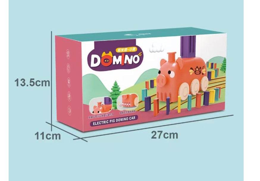 Domino Train Toy Stacking Block Set for Brain Developmental - Classy Collective