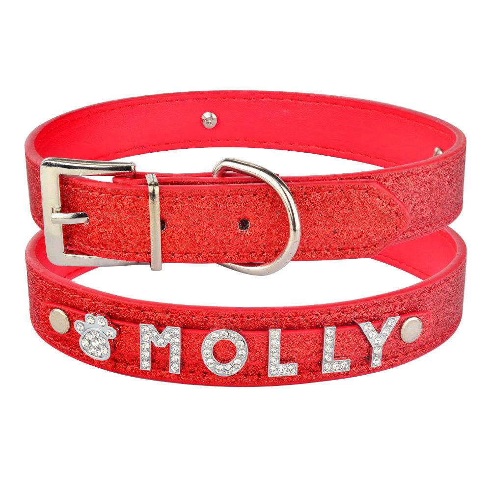 DIY Alphabet Dog Name Pet Collar Wear Accessories - Classy Collective