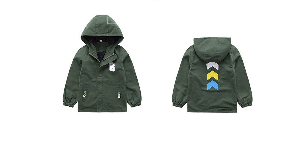 Children's jacket winter new plus velvet Korean version - Classy Collective