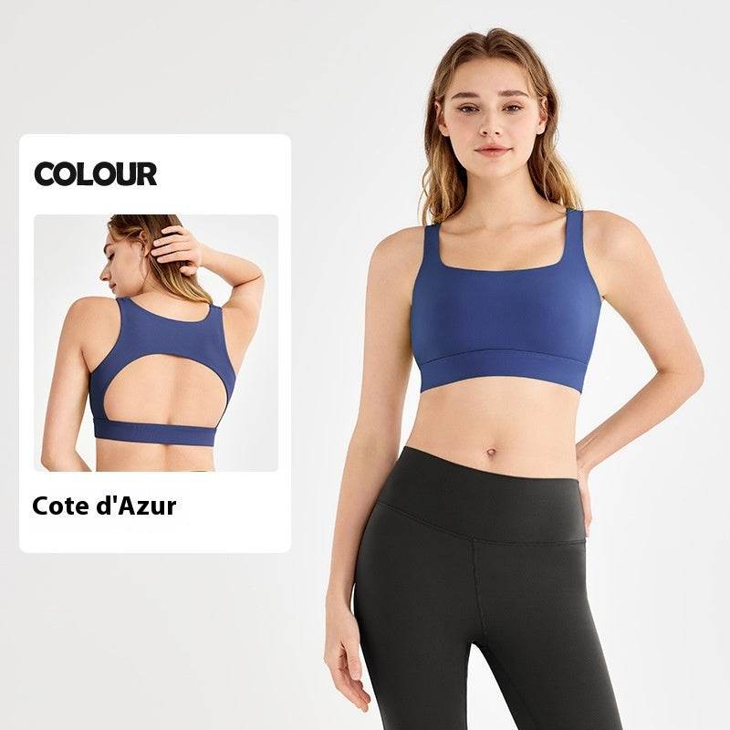 Sports Underwear Women's Chest Pad Nude Feel Tight Yoga Cover Supernumerary Breast Fitness Vest - Classy Collective