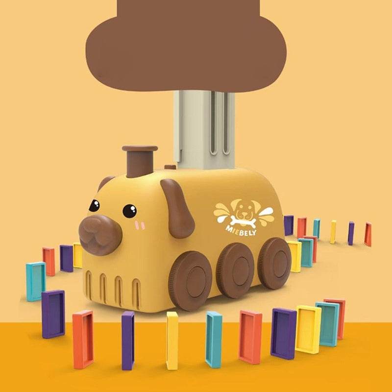 Domino Train Toy Stacking Block Set for Brain Developmental - Classy Collective