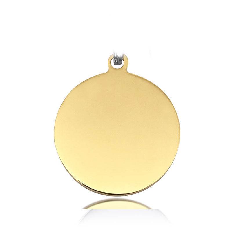 Small Pendant Anti-lost Pet Titanium Steel Tag - Classy Collective