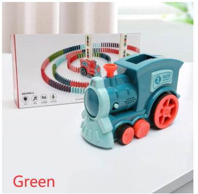 Domino Train Toys Car Puzzle Automatic Release - Classy Collective