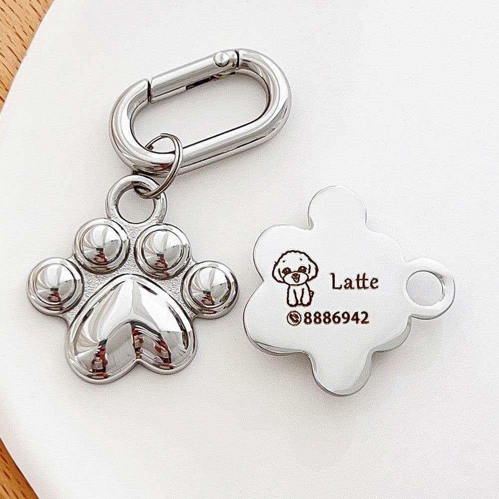 Customized Pet Loss Prevention Brand Hanging Tag - Classy Collective