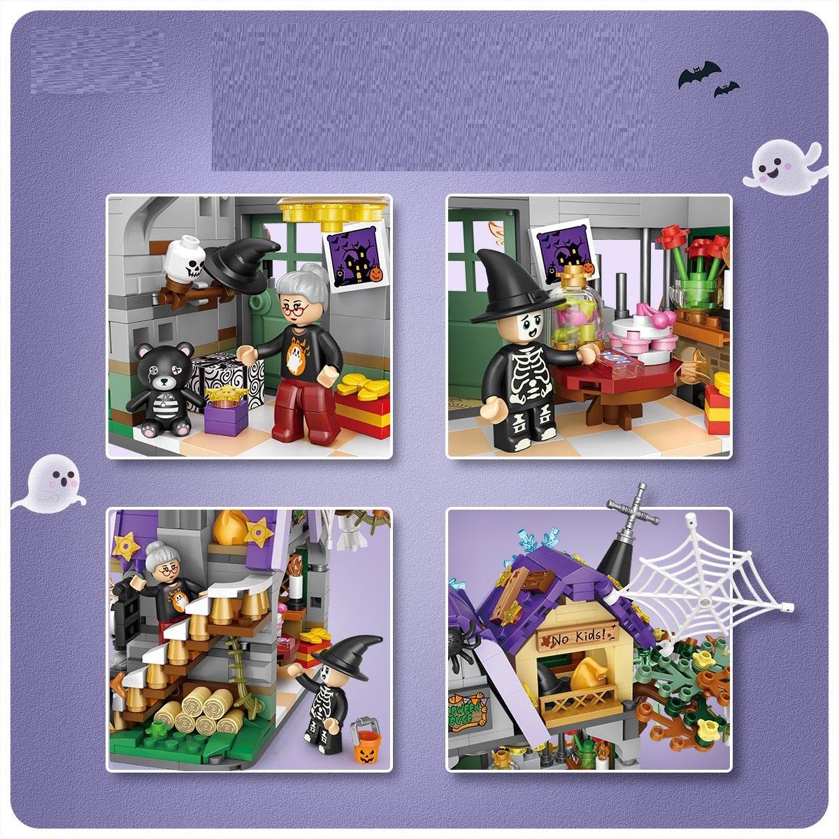 Happy Halloween Decoration Bricks For Kids - Classy Collective