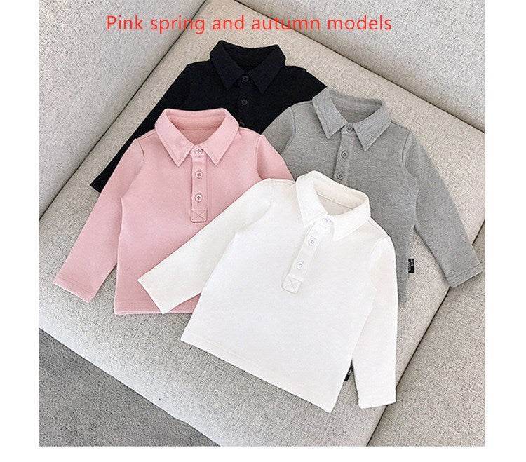 Baby Long Sleeve T-Shirt Polo Shirt - Classy Collective