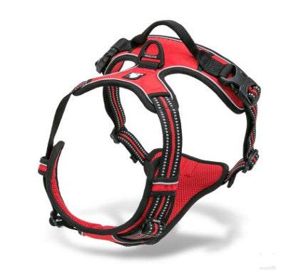 Adjustable Safety Reflective Nylon Harness for Big Medium Large Dogs - Classy Collective