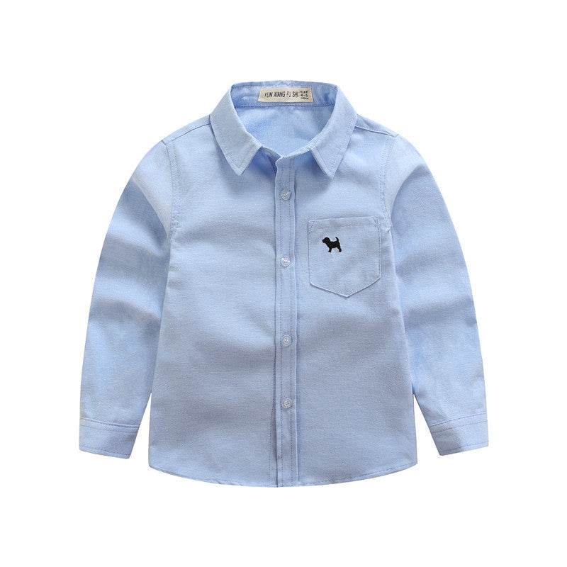 Children's Shirts Boys' Long-sleeved Shirts - Classy Collective
