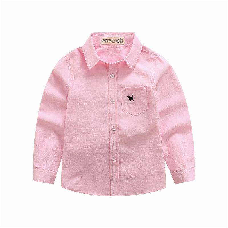 Children's Shirts Boys' Long-sleeved Shirts - Classy Collective