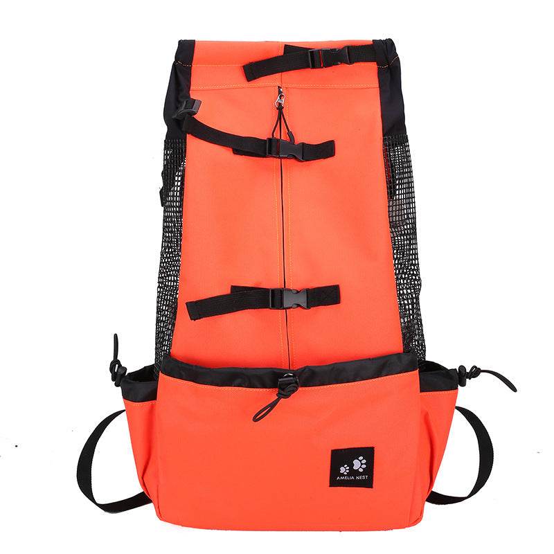 Double Shoulder Portable Travel Backpack Outdoor Dog Carrier - Classy Collective