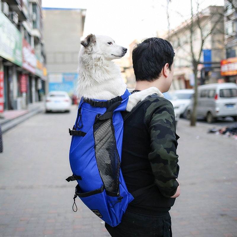 Double Shoulder Portable Travel Backpack Outdoor Dog Carrier - Classy Collective
