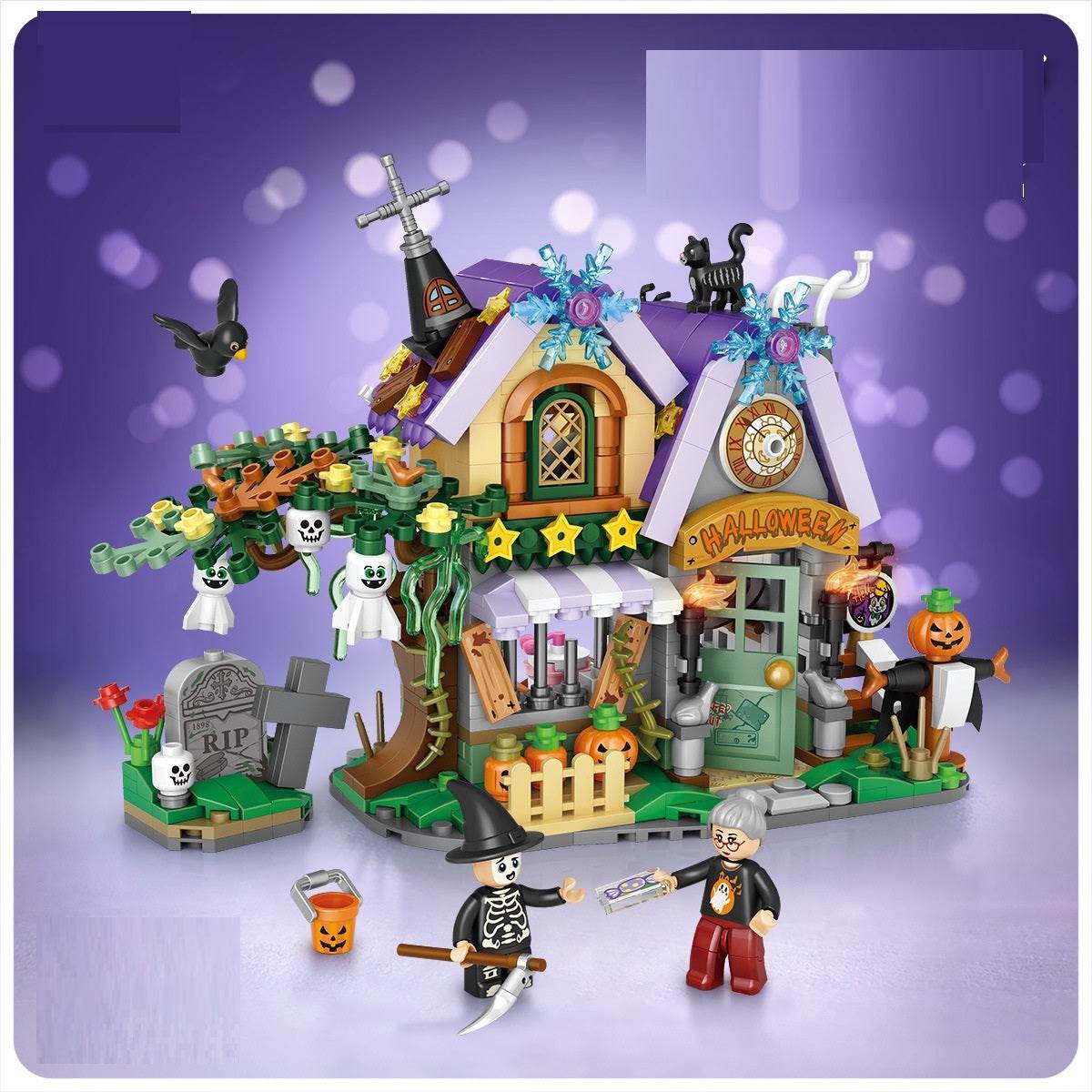 Happy Halloween Decoration Bricks For Kids - Classy Collective