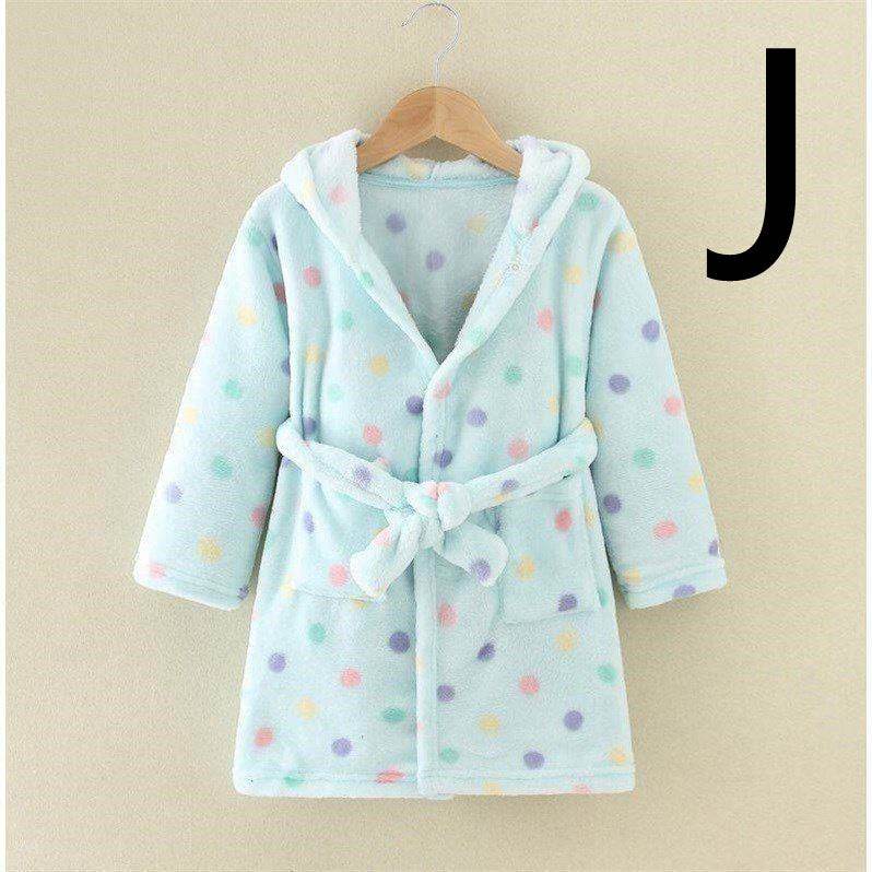Children's Bathrobe-Thickened Flannel - Classy Collective