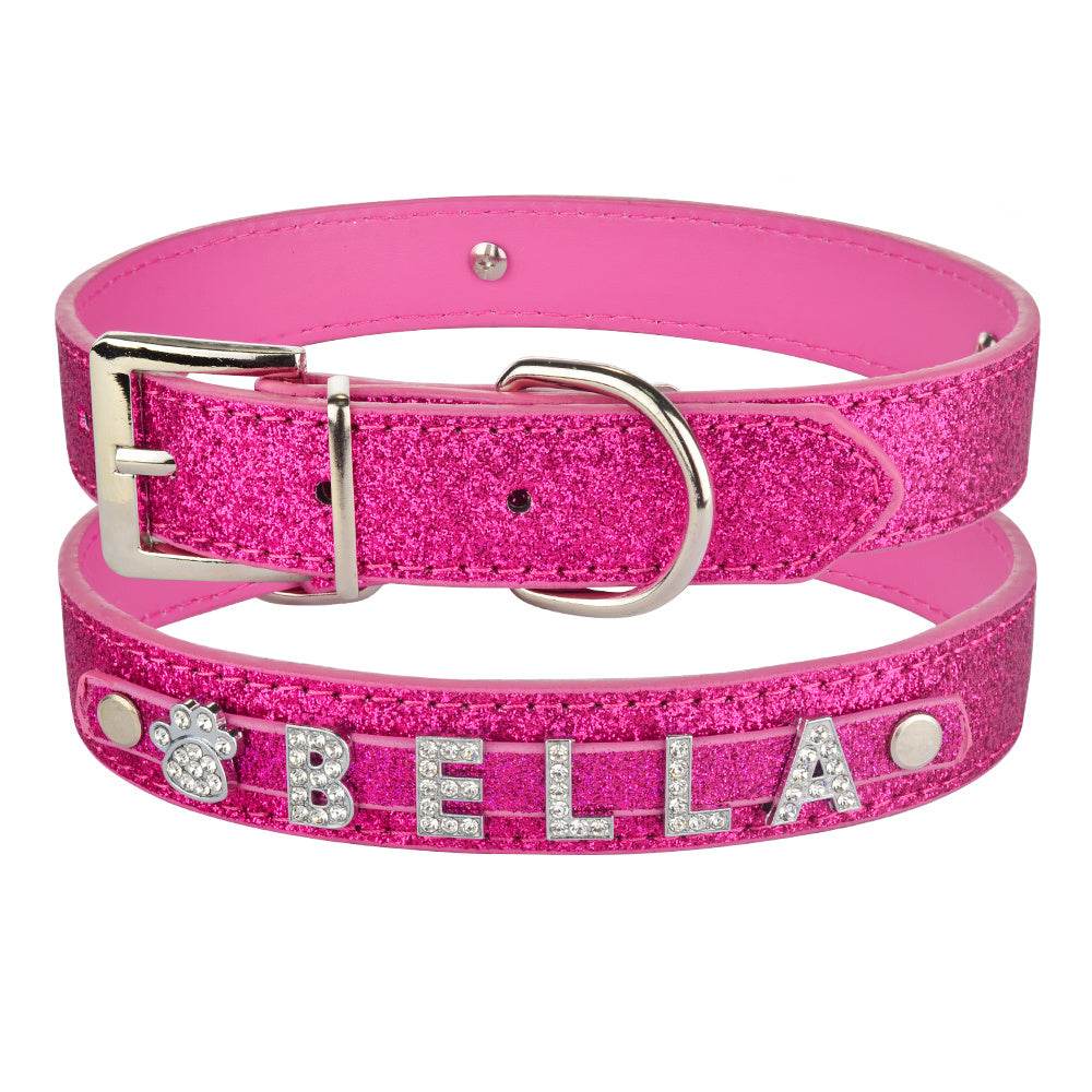 DIY Alphabet Dog Name Pet Collar Wear Accessories - Classy Collective