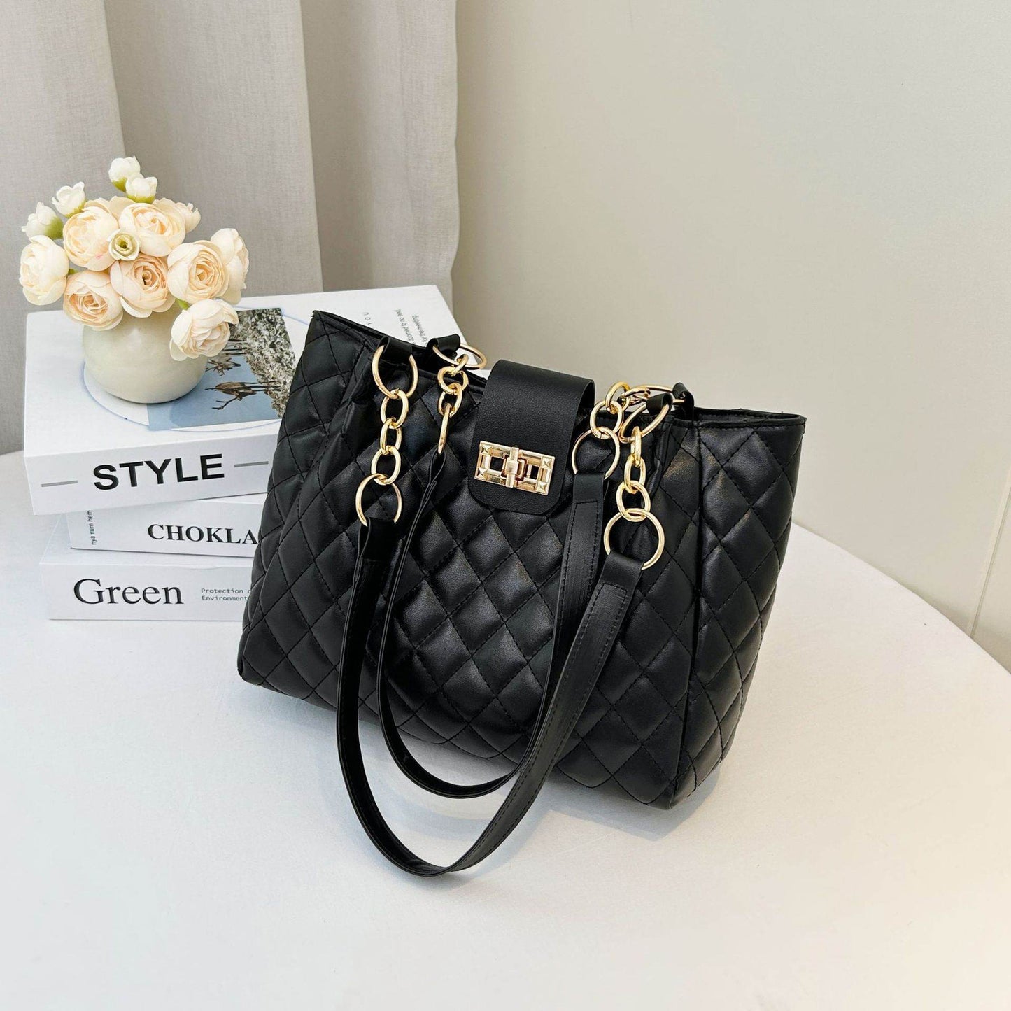 Spring New Classic Style Women's Shoulder Bag - Classy Collective