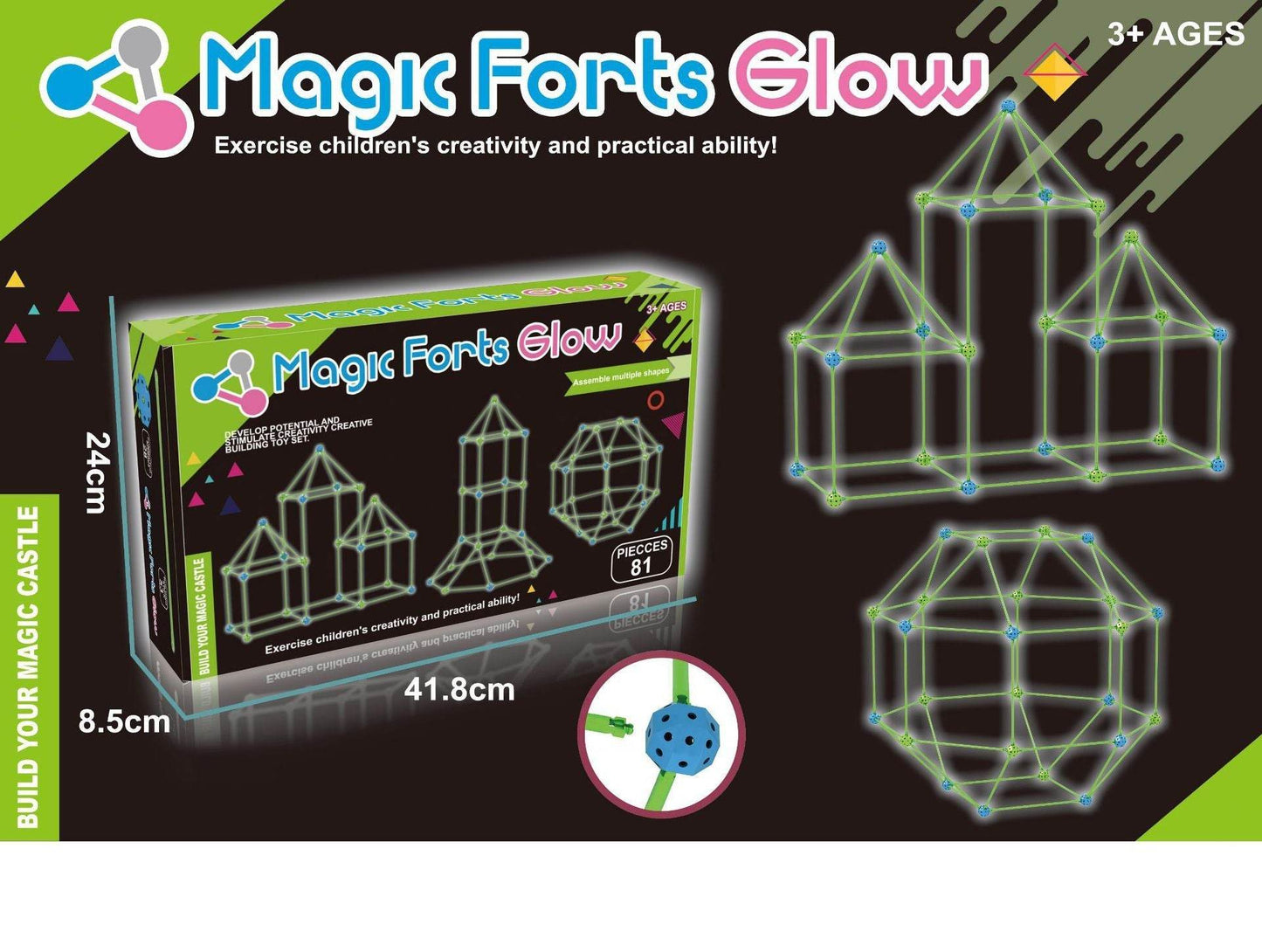 Indoor And Outdoor Diy Tent Children Assembling Toys - Classy Collective