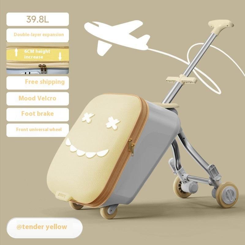 Luggage Children's Riding And Boarding Machine Trolley Case - Classy Collective