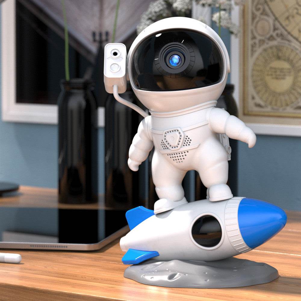 Rocket Astronaut Galaxy Starry Sky Projector Lamp - Classy Collective