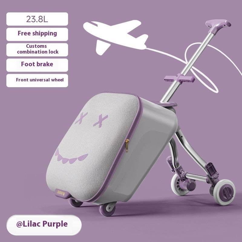 Luggage Children's Riding And Boarding Machine Trolley Case - Classy Collective