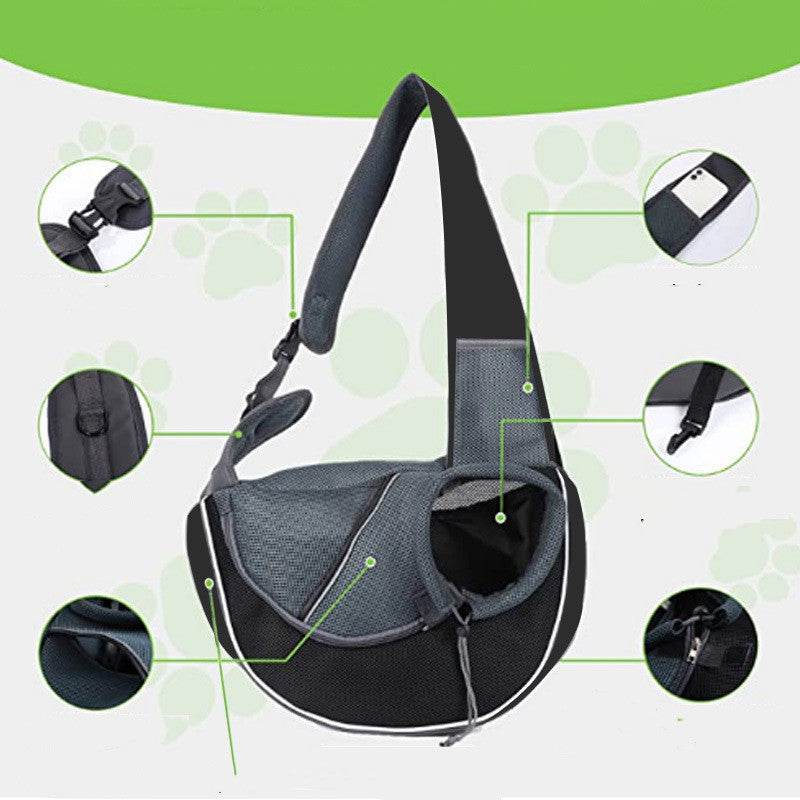 Portable Crossbody Bag For Dogs Cats - Classy Collective