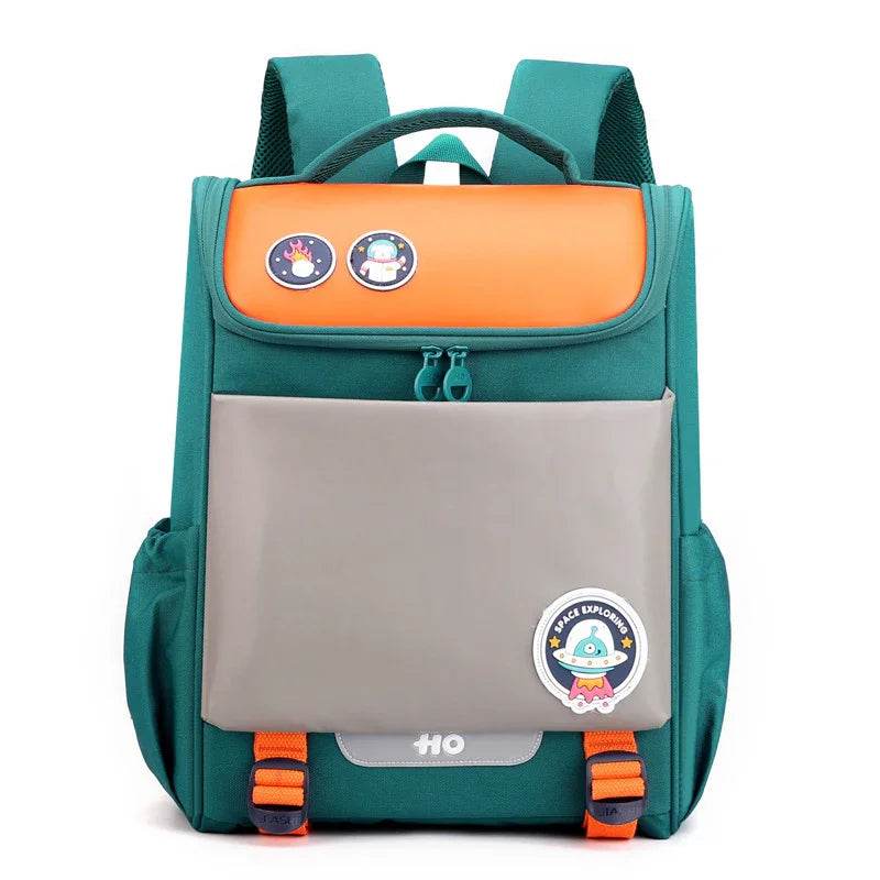 Primary School Students Shoulder Pad Children's Backpack Light Solid Color Primary School Bag - Classy Collective