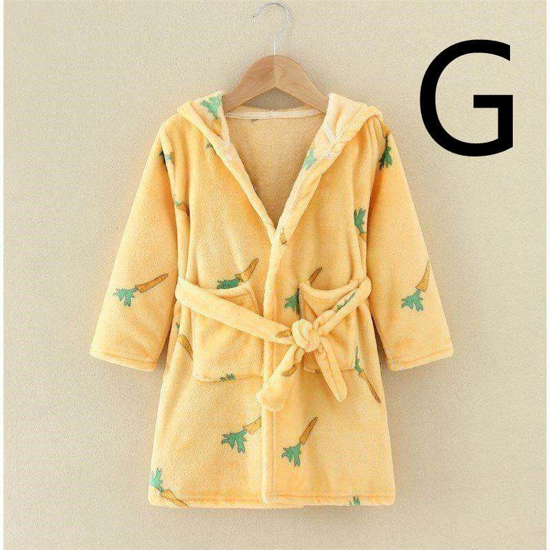 Children's Bathrobe-Thickened Flannel - Classy Collective