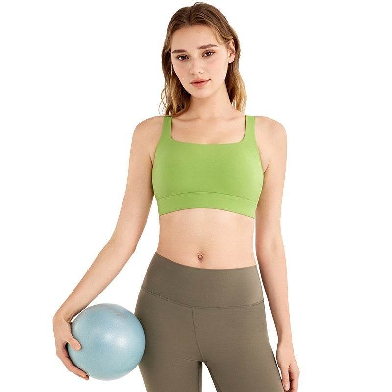 Sports Underwear Women's Chest Pad Nude Feel Tight Yoga Cover Supernumerary Breast Fitness Vest - Classy Collective