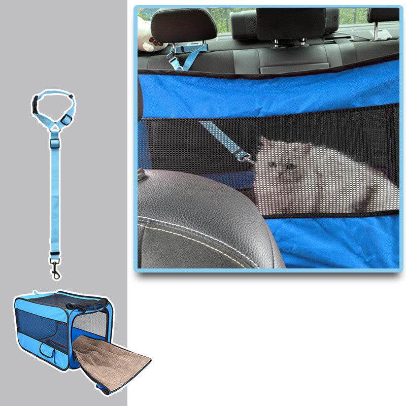 Travel Carrier Bag For Pet Cage With Locking Safety Zippers - Classy Collective