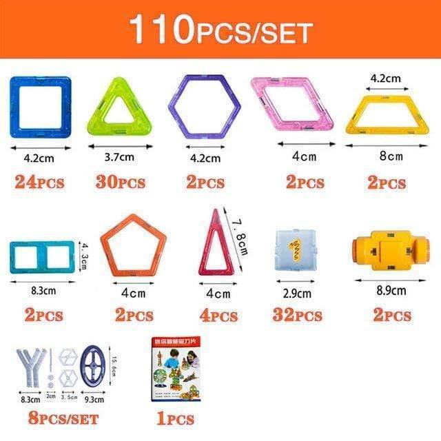 Building Blocks DIY Magnets Toys For Kids - Classy Collective