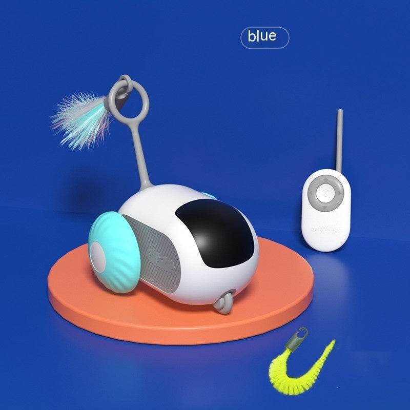 Remote Control Interactive Cat Car Toy USB Charging Chasing Automatic Self-moving - Classy Collective