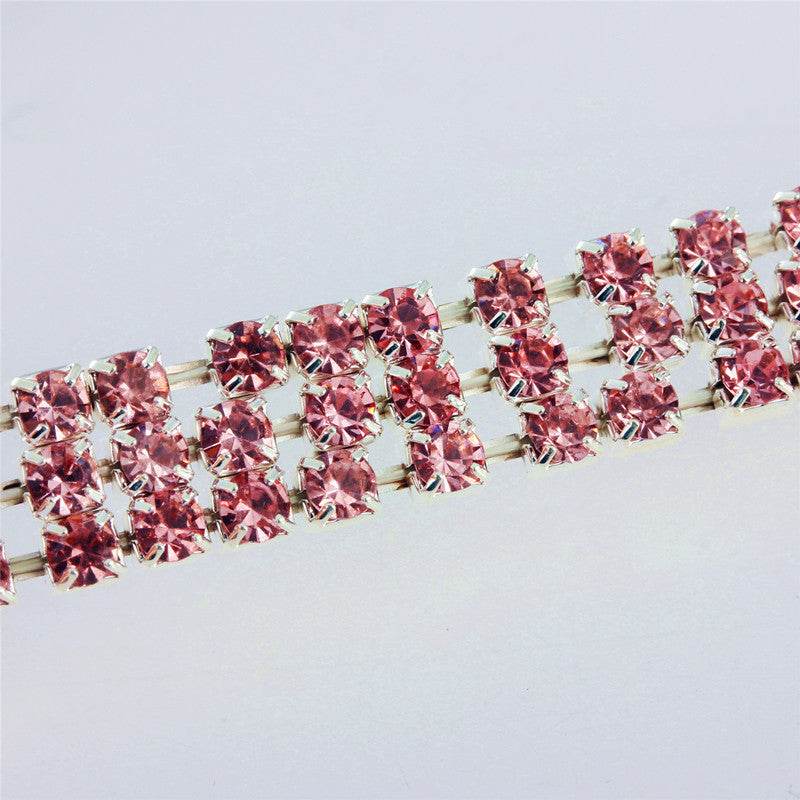 Pet Collar With Diamonds, Mixed-color Cat And Dog- Necklace Jewelry - Classy Collective