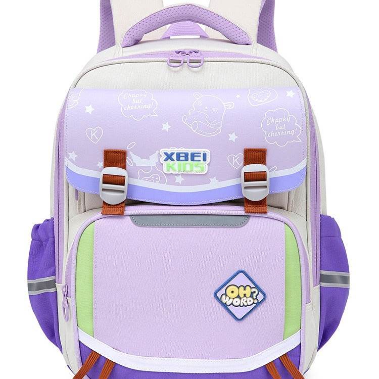 Schoolbag Burden Reduction Spine Protection Lightweight And Large Capacity Backpack - Classy Collective