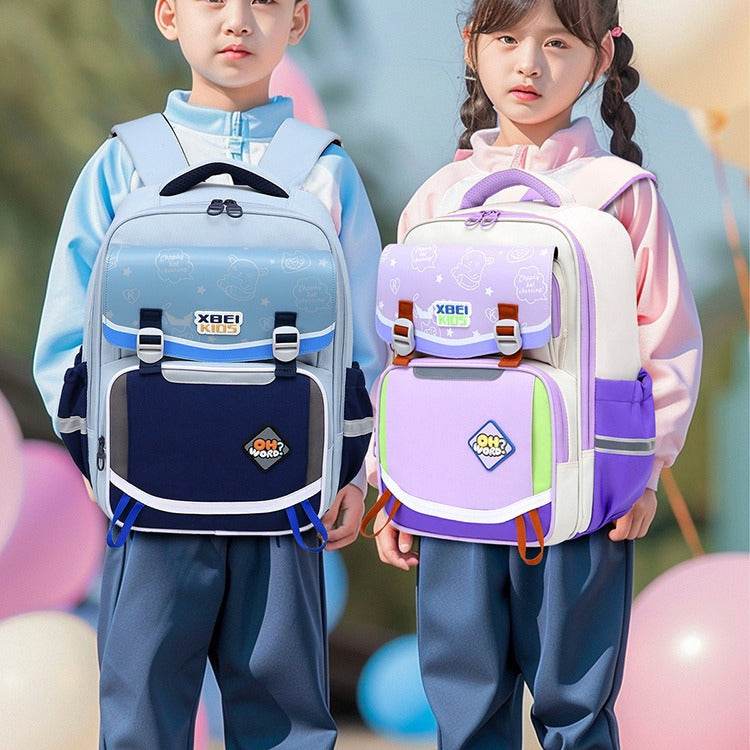 Schoolbag Burden Reduction Spine Protection Lightweight And Large Capacity Backpack - Classy Collective