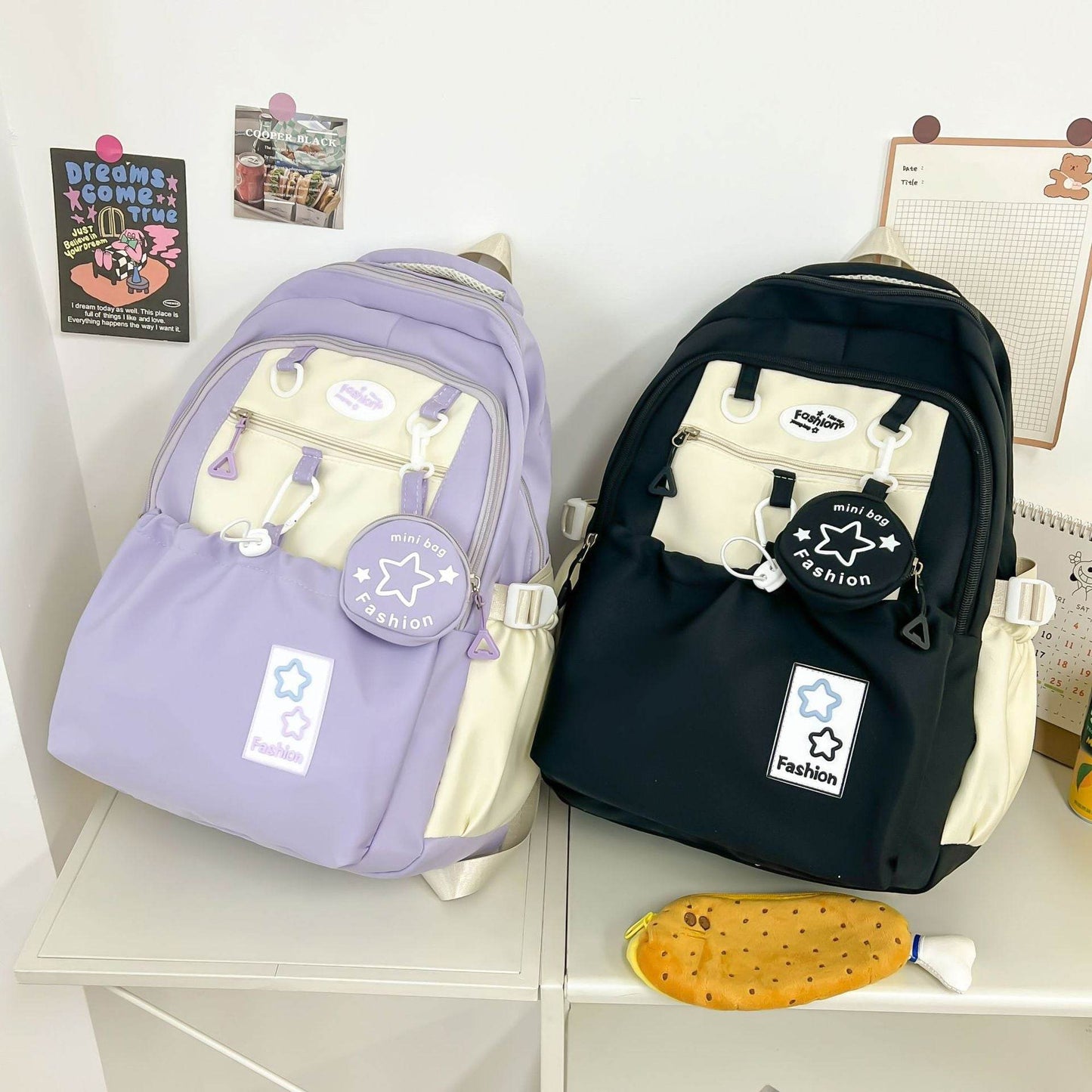 Cute Girl Junior High School Student Good-looking Backpack - Classy Collective