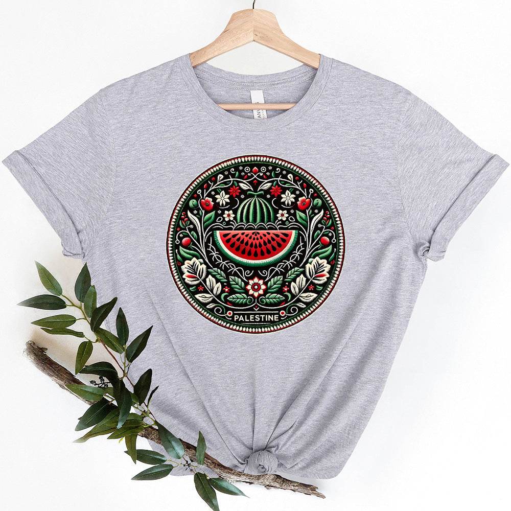 Funny Watermelon Printing Short Sleeve - Classy Collective