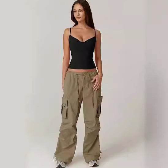 Camisole Cropped T-shirt Vest Women's Milk Silk Top - Classy Collective