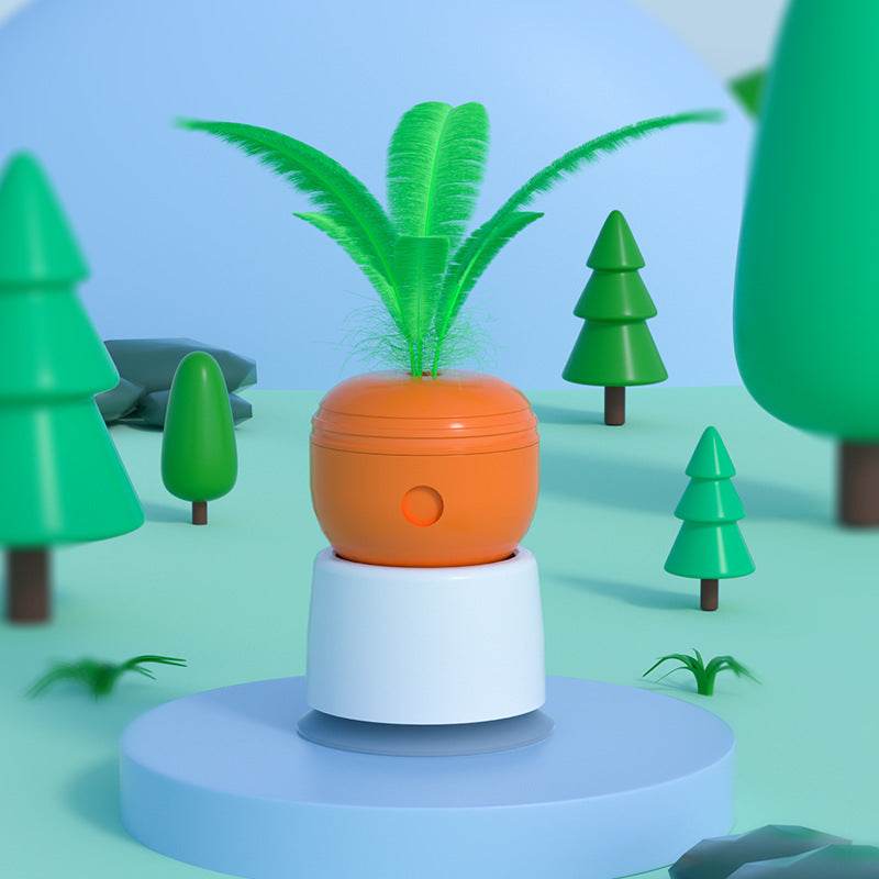 Self-Playing Tumbler Toys Funny Swing Feeder Carrot - Classy Collective