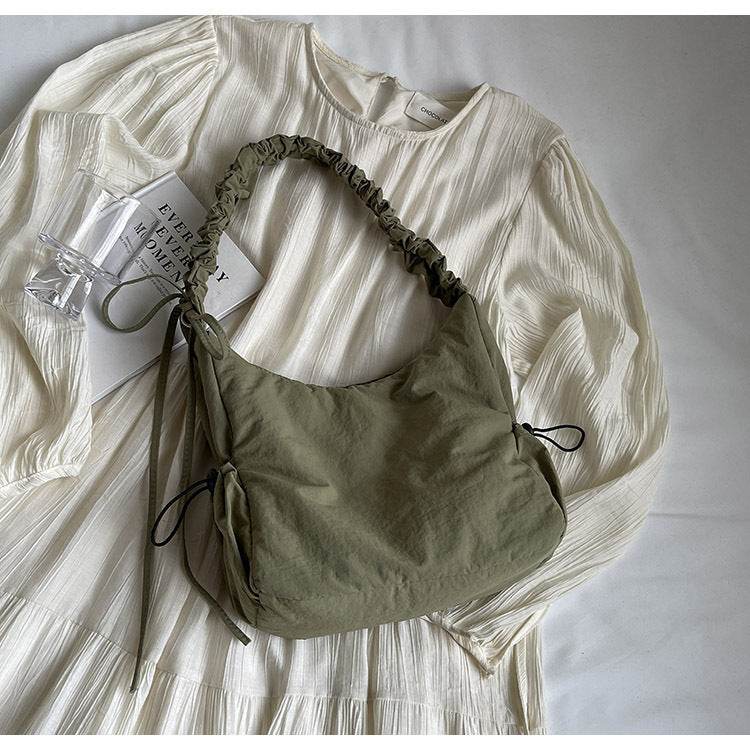 Canvas Shoulder Cotton-padded Casual Messenger Bag - Classy Collective