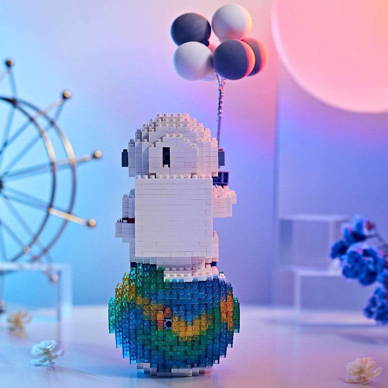 Mini Micro Rocket Building Blocks Space Moon - Classy Collective