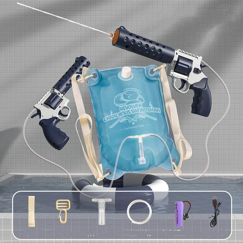 Electric Water Gun Carrying A Large Capacity Water Bag - Classy Collective