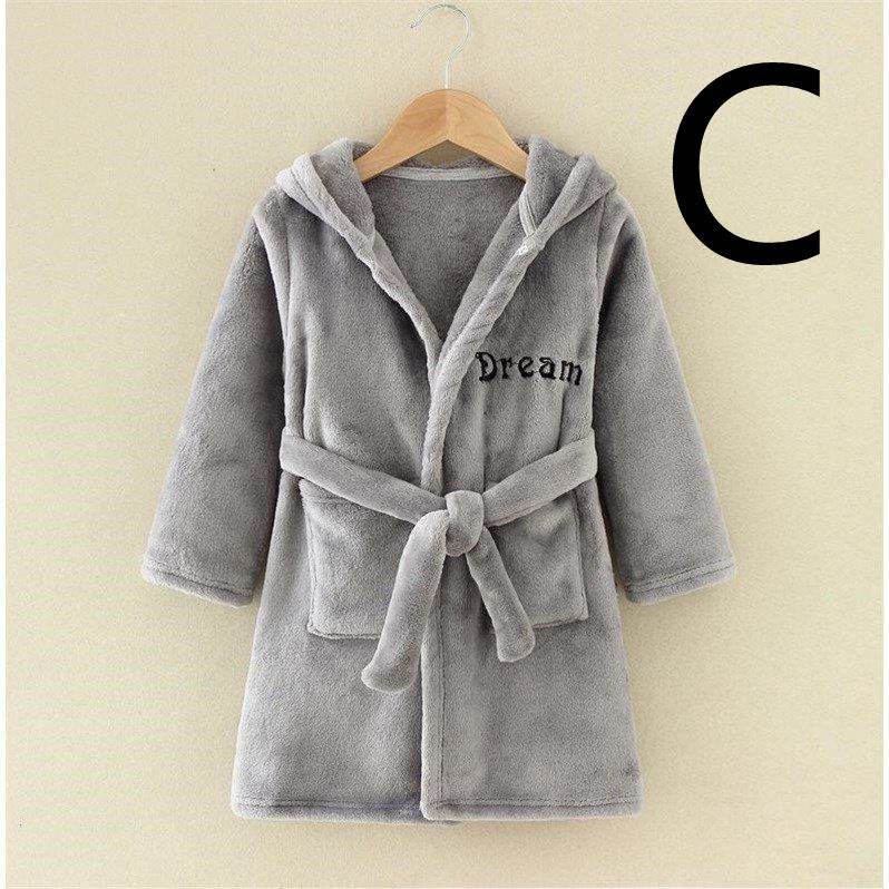 Children's Bathrobe-Thickened Flannel - Classy Collective