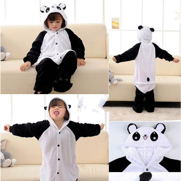One-piece Pajamas Animal Print jumpsuit - Classy Collective