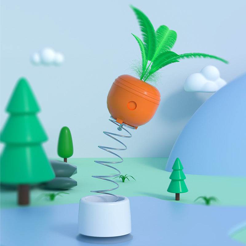 Self-Playing Tumbler Toys Funny Swing Feeder Carrot - Classy Collective