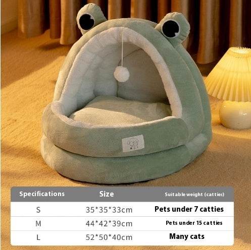 Cat Nest Four Seasons Universal Winter Warm Closed - Classy Collective