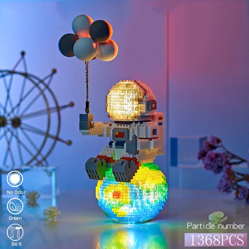 Mini Micro Rocket Building Blocks Space Moon - Classy Collective