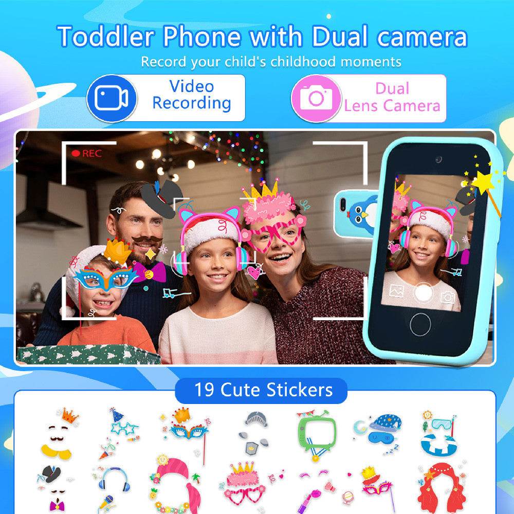 Children's Smart Touch Mobile Phone Silicone Penguin Toy - Classy Collective