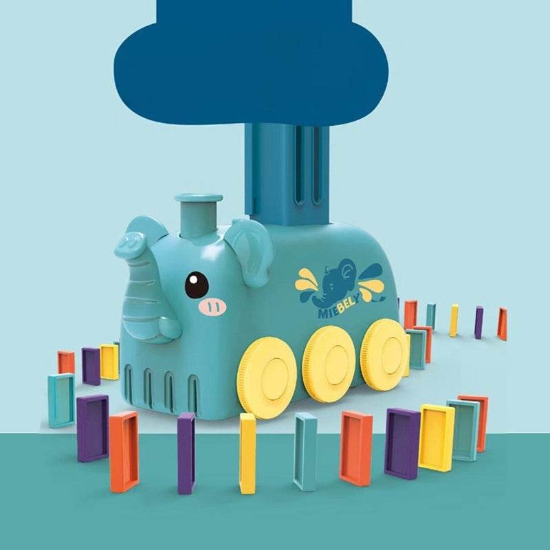 Domino Train Toy Stacking Block Set for Brain Developmental - Classy Collective