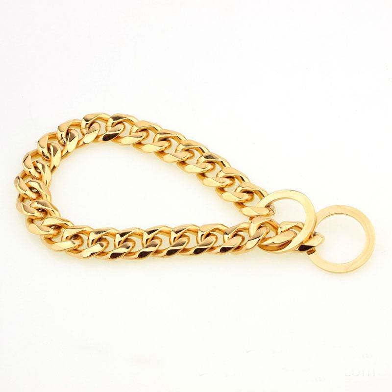 Stainless Steel Pet Casting Coarse Traction Chain - Classy Collective